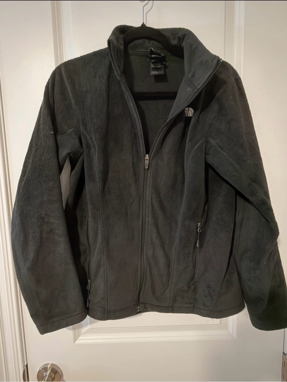 The North Face Men's Dark Gray Full-Zip Fleece Jacket